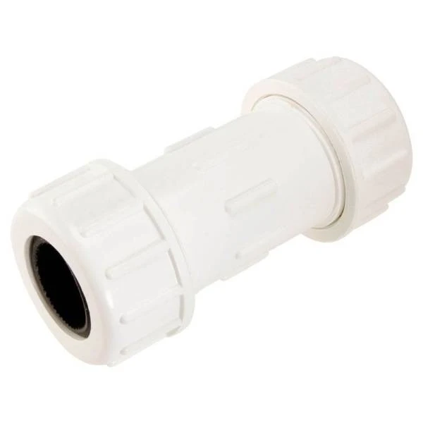 20MM PVC COMPRESSION COUPLING 1 20MM PVC COMPRESSION COUPLING