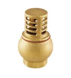 15MM BRASS FOOT VALVE