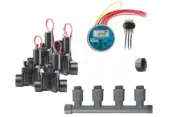 HUNTER NODE 400 4 STATION BATTERY CONTROLLER KIT