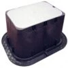 14'' X 19'' X 12'' RECTANGULAR HYDRANT COVER VALVE BOX