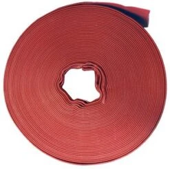 75MM RED HI FLO LAYFLAT HOSE 100M