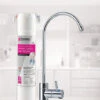 PURETEC UNDERSINK WATER FILTER SYSTEM WITH HIGH LOOP LED FAUCET