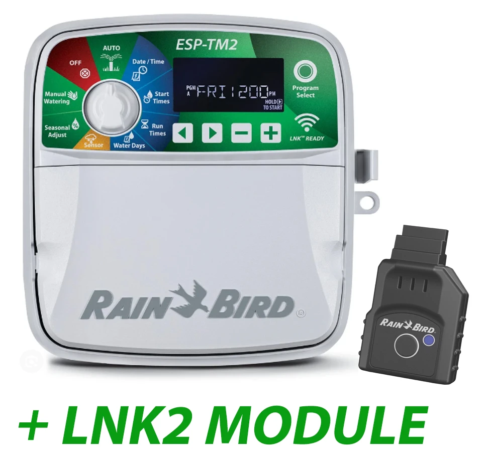 RAIN BIRD WI-FI ESP-TM2 4 STATION OUTDOOR CONTROLLER WITH LNK2 MODULE 1 RAIN BIRD WI-FI ESP-TM2 4 STATION OUTDOOR CONTROLLER WITH LNK2 MODULE
