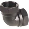 HANSEN 65MM POLY THREADED ELBOW